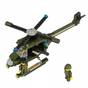 Klocki Militaria 3w1 Helikopter 170 elementów