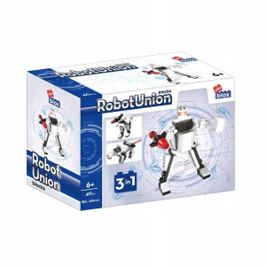 Klocki RobotUnion Alleblox Robot biały 40el