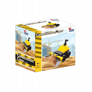 Klocki Budowlane Alleblox Spychacz 22el