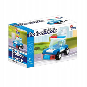 Klocki Policja 29-39el Alleblox radiowóz v2 29el