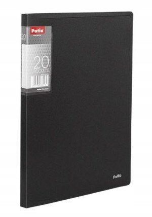 Teczka A4 z 20 koszulkami Clear Book Czarny