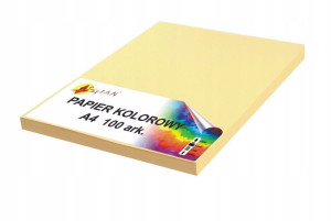 Papier kolorowy A4 70g chamois 100 arkuszy