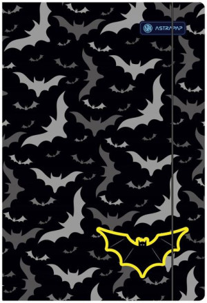Teczka z gumką A4 chłopięca Astra Batman