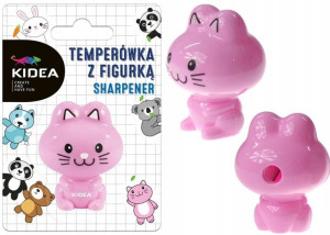 Temperówka z figurką Kidea BLISTER Różowy