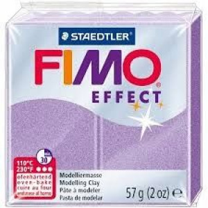 Masa plastyczna FIMO Effect 57g liliowy perłowy
