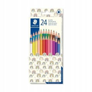 Kredki sześciokątne 24 kolory Pattern Staedtler