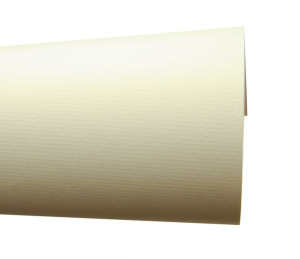 Papier ozdobny A4 20 ark 220g kremowy prążki