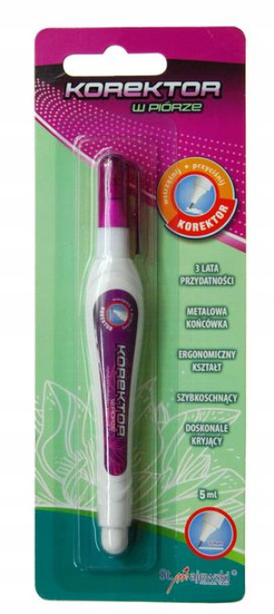 Korektor w piórze 5 ml Majewski Fioletowy