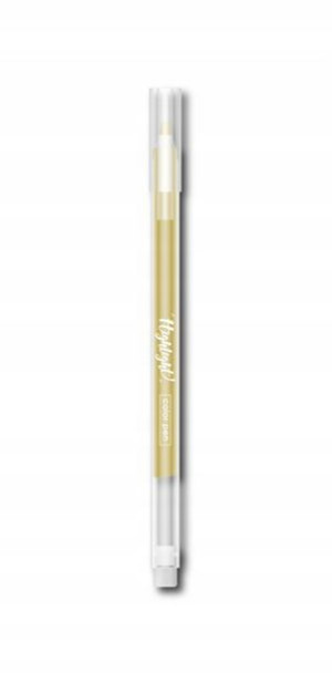 Długopis żelowy metaliczny 0,6mm M&G Złoty