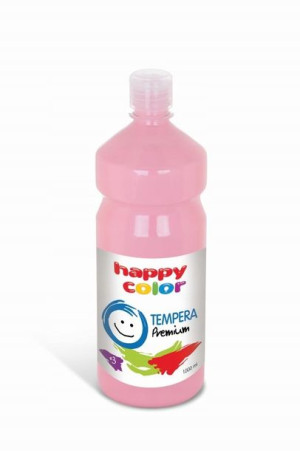 Farba tempera 1000 ml Happy Color różowa