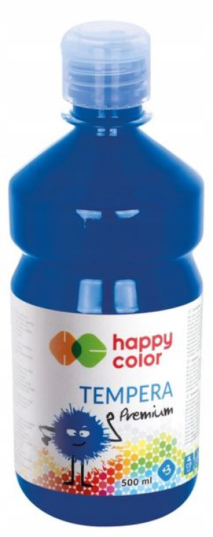 Farba tempera 1000 ml Happy Color granatowa