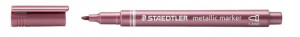 Marker metalic Staedtler czerwony