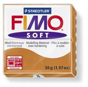 Masa termoutwardzalna FIMO SOFT 57g koniakowa