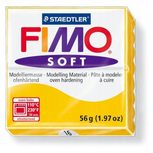 Masa termoutwardzalna FIMO SOFT 57g żółta słonecz