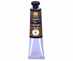Farba olejna Astra 75 ml biel cynkowa