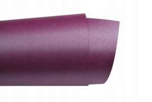 Papier ozdobny perłowy A4 20 ark 285g Fiolet - 16