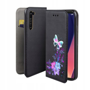 Etui Z Klapką Do Motorola Edge Smart Magnet Motyl
