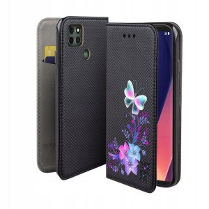 Etui Z Klapką Do Motorola Moto G9 Power Motyl