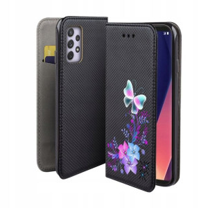 Etui Z Klapką Do Samsung Galaxy A52 Wzór Motyl