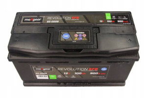 Akumulator 12v 100ah 900a L- 353x175x190 Efb Z Systemem Start Stop Maxgear