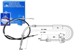 Linka Hamulca Ręcznego Mini (r56) (r57) (r58) (r59