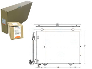 Skraplacz Klimatyzacji Mercedes W202 A208 C208 Beh