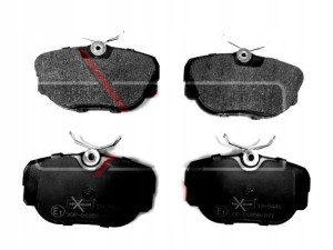 Klocki Ham. Bmw P. E30 82-94 Maxgear