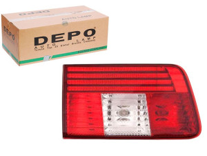 Lampa (część Wewnętrzna Led Kolor Szkła Czerwony)