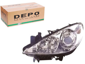 Reflektor Peugeot 307 H1 H7 04-09 Le Depo