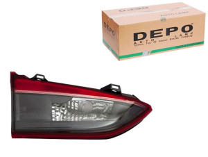 Lampa (część Wewnętrzna Kolor Szkła Czarny) Mazda
