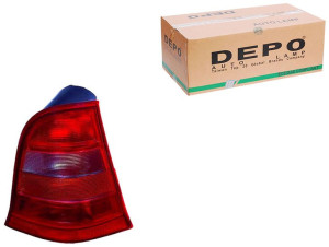 Lampa (kolor Kierunkowskazu Czerwony Kolor Szkła C