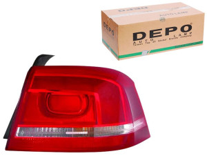 Lampa (część Zewnętrzna) Vw Passat B7 Sedan 08.10-