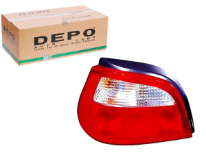 Lampa (kolor Kierunkowskazu Biały Kolor Szkła Czer