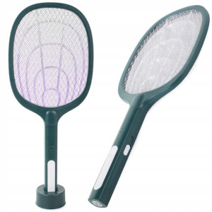 Elektryczna Łapka Packa Na Muchy Owady Lampa Uv