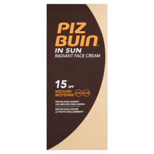 Piz Buin In Sun Radiant Face Cream SPF15 Krem Do Twarzy