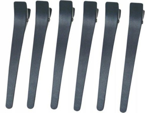 Ponik's Klamry Klipsy fryzjerskie, 6 sztuk, 12,5cm