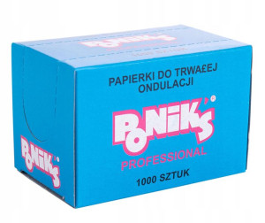 Ponik's Papierki do trwałej ondulacji 1000szt/op