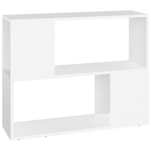 Szafka TV, biała, 80x24x63 cm, płyta wiórowa