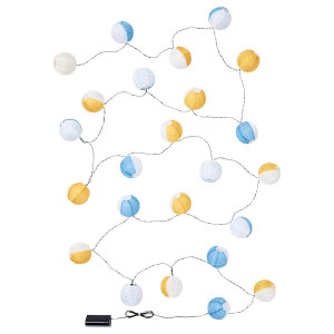IKEA SOMMARLANKE Łańcuch świetlny LED z 24 żarówkami