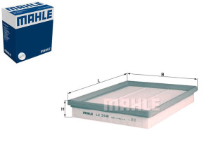 Filtr Powietrza Chrysler Mahle