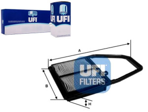 Filtr Powietrza Civic Vii 1.4i 01-05 Ufi