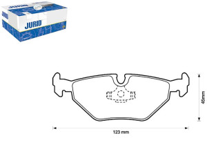 Klocki Hamulcowe Ceramiczne Bmw 3 (e46) Z4 (e85) Z