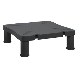 Podstawka pod monitor, czarna, 33,5x34x10,5 cm