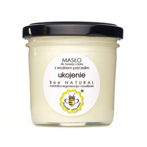 Miodowa Mydlarnia, naturalne masło do twarzy i ciała UKOJENIE, 65g