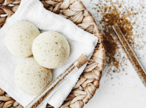 Ministerstwo Dobrego Mydła, Półkula Kąpielowa Nagietek, 50g