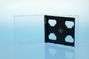 Pudełko na 2 płyty JEWEL CASE 2 CD czarne