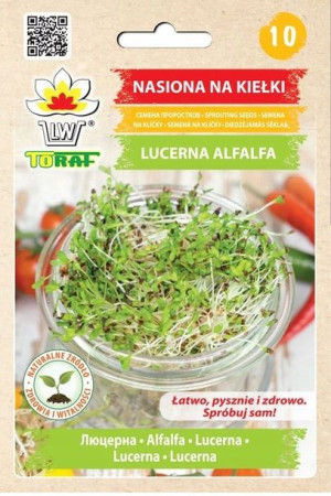 Toraf Nasiona Na Kiełki Lucerna Alfalfa Zdrowe 20g