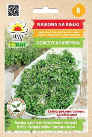 Toraf Nasiona Na Kiełki Gorczyca Sarepska 30g