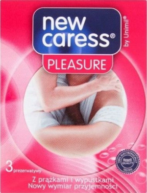 New Caress Pleasure prezerwatywy 3 sztuki