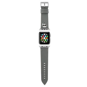 Oryginalny Pasek Karl Lagerfeld Saffiano Karl Heads Apple Watch 38/40/41mm